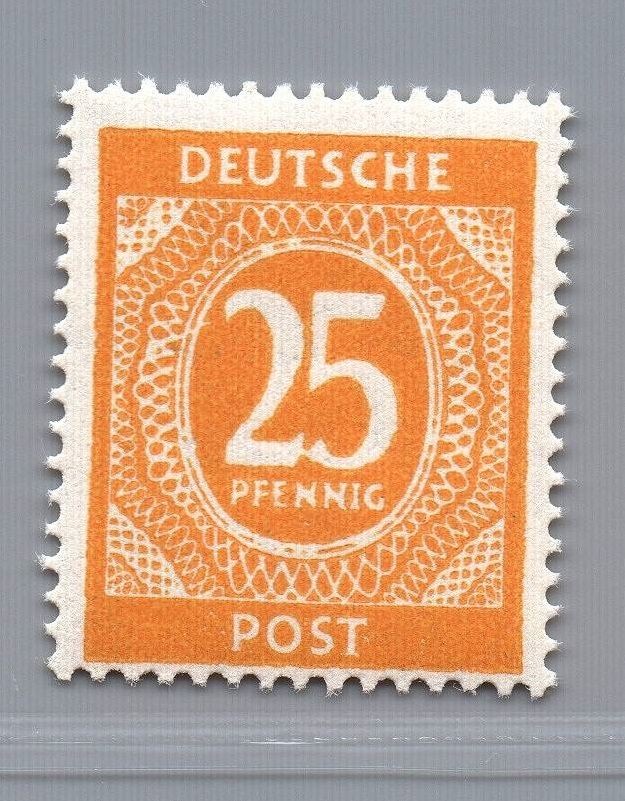 All. Bes. Gem. Issues plate error Michel No. 927 I, mint