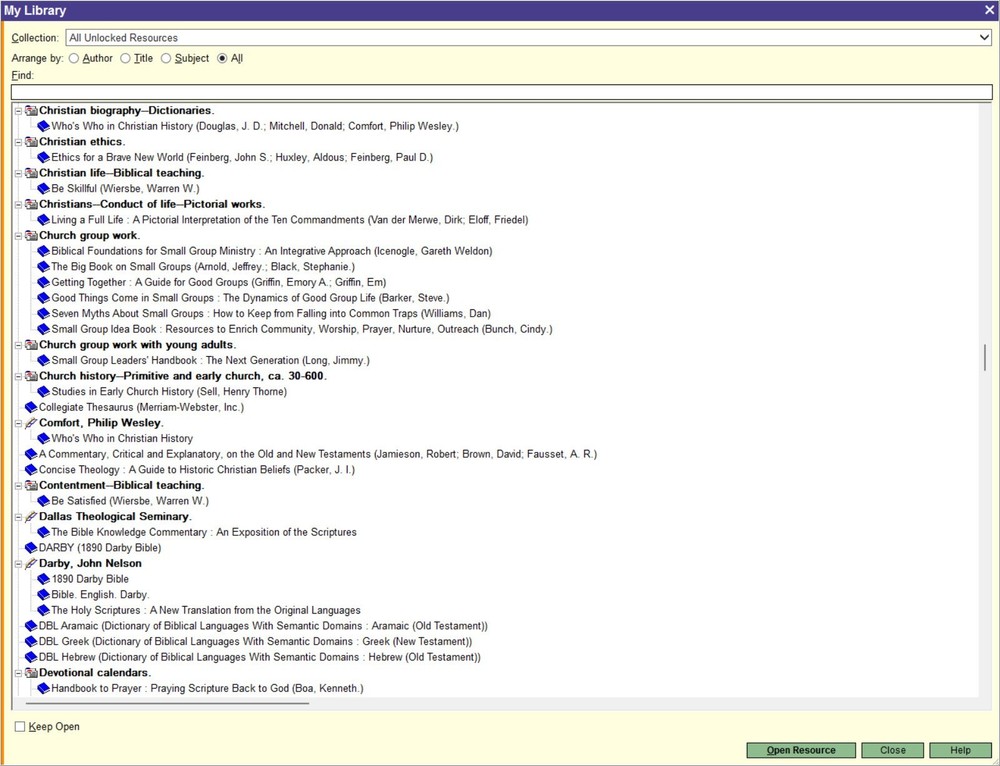 Logos Bible Scholar's Library software (DVD for Windows)