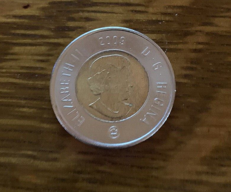Canada 2009 Regular $2.00 Toonie!!