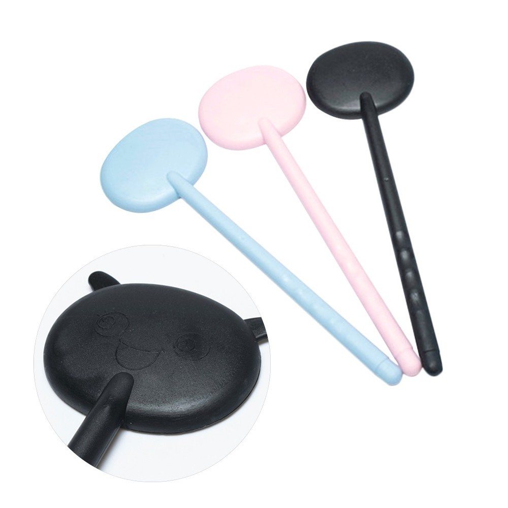 Plastic Handheld Eye Occluder for Optometry and Vision Testing