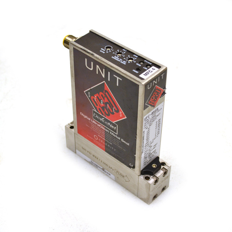 Celerity Unit UFC-8565 Mass Flow Controller MFC D-Net ((CH3)3SiH/750cc) C-Seals