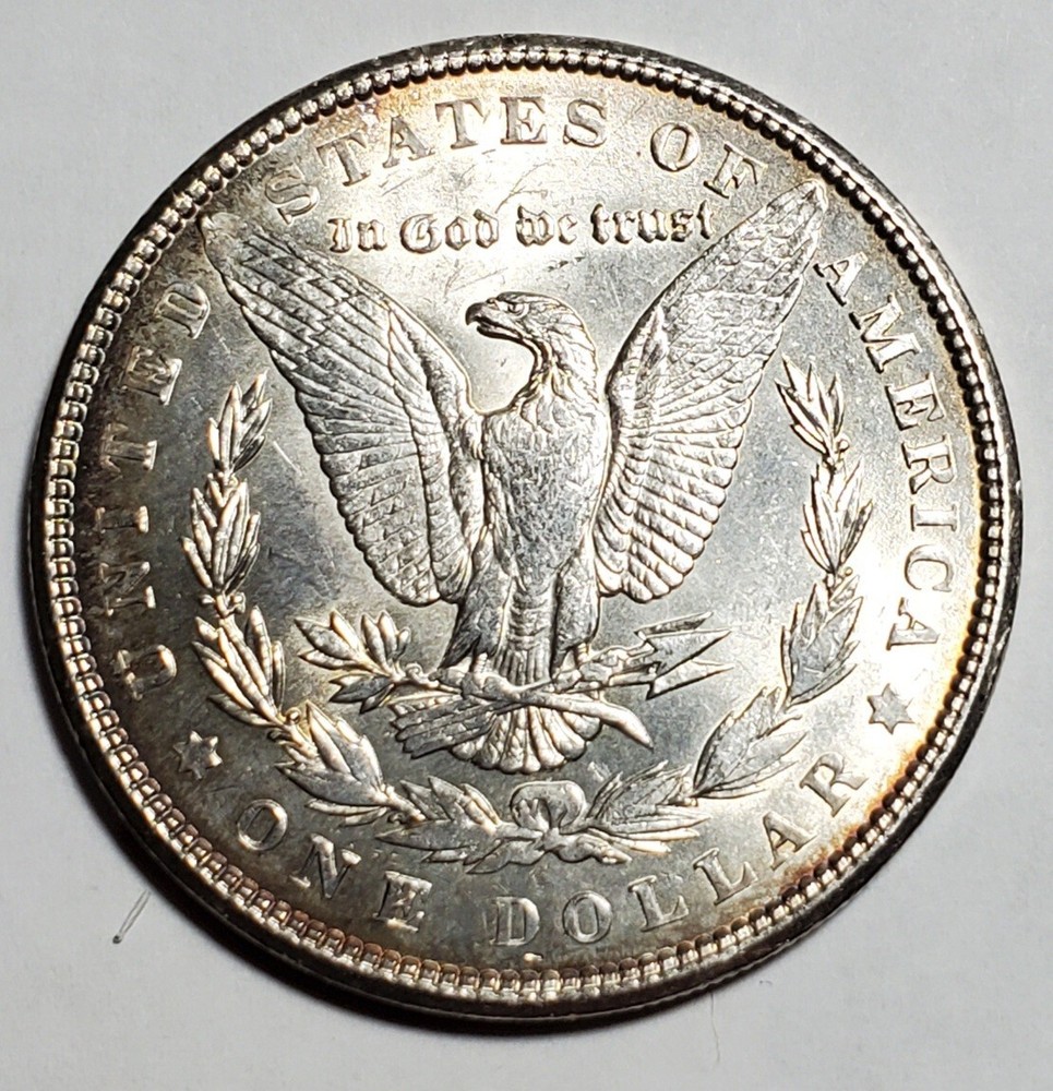 1900 U.S. Morgan Silver Dollar BU Light Toning