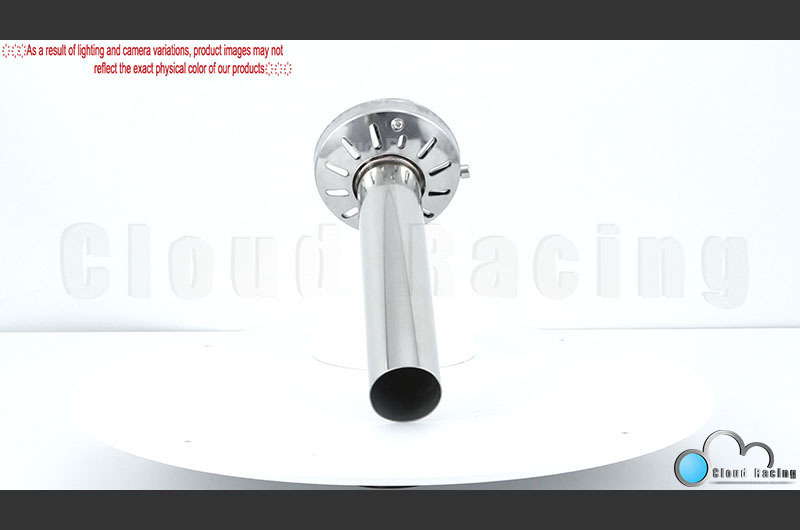 Universal Adjustable Stainless Silencer For 4" Muffler Insert Tip Quiet