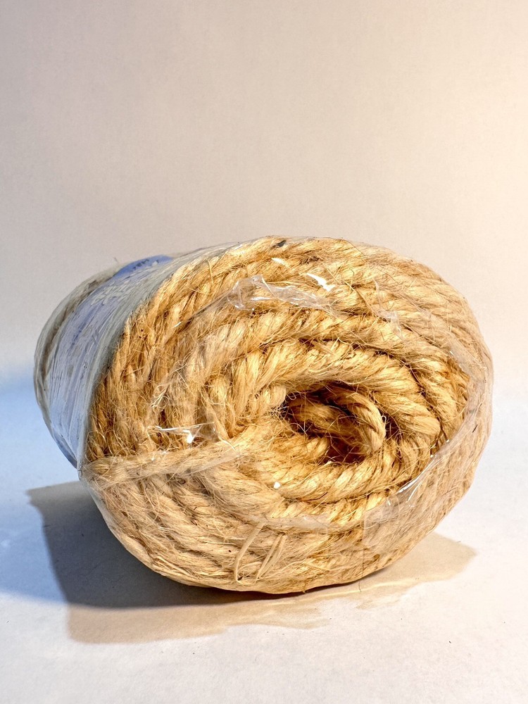 Hazels Colored Jute For Macrame Black And White