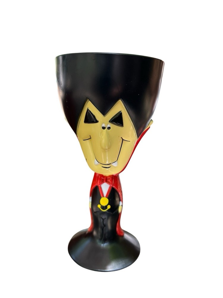 Vintage 2003 Count Dracula Plastic Drinking Cup Light Weight Collectible