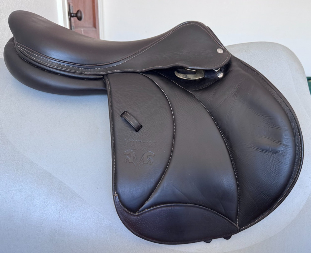 18" Voltaire Palm Beach E PRO Saddle - 2023 - 2A - Full Buffalo - EQUISENSE TECH
