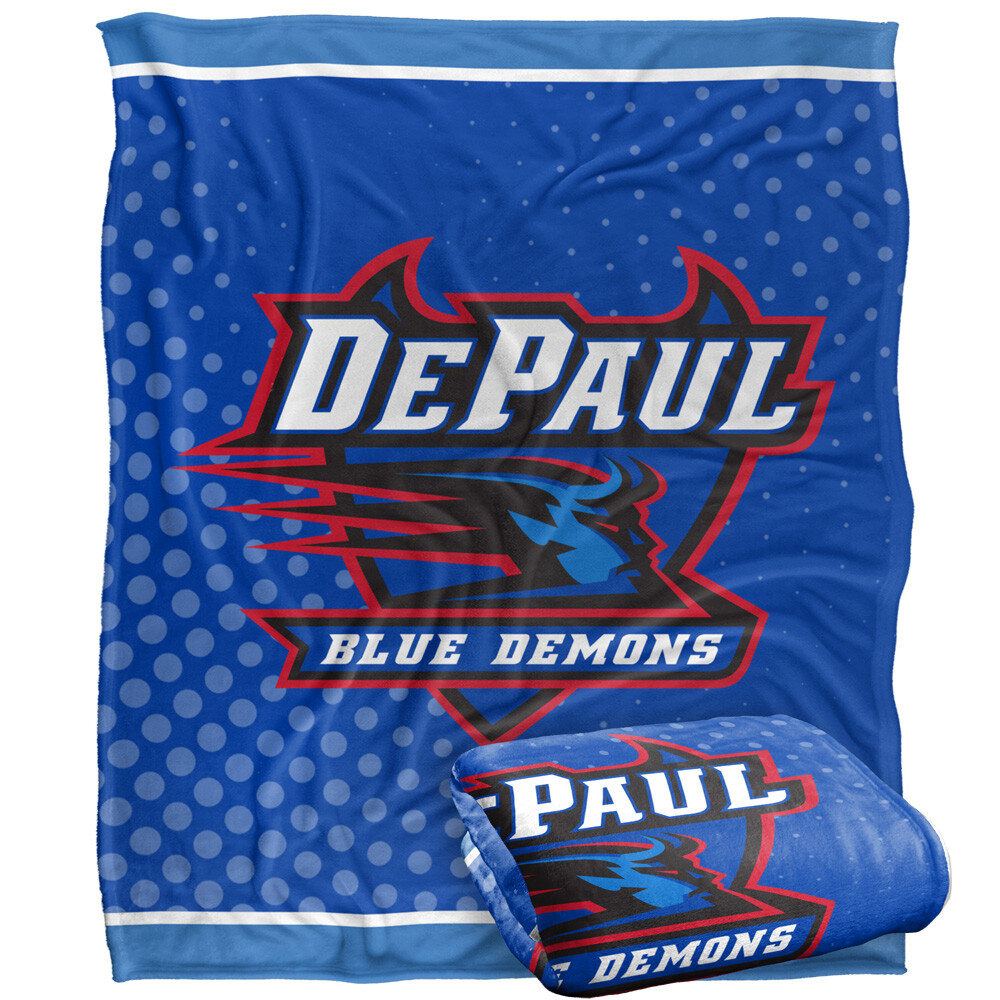 Depaul University Logo Dots Silky Touch Super Soft Throw Blanket