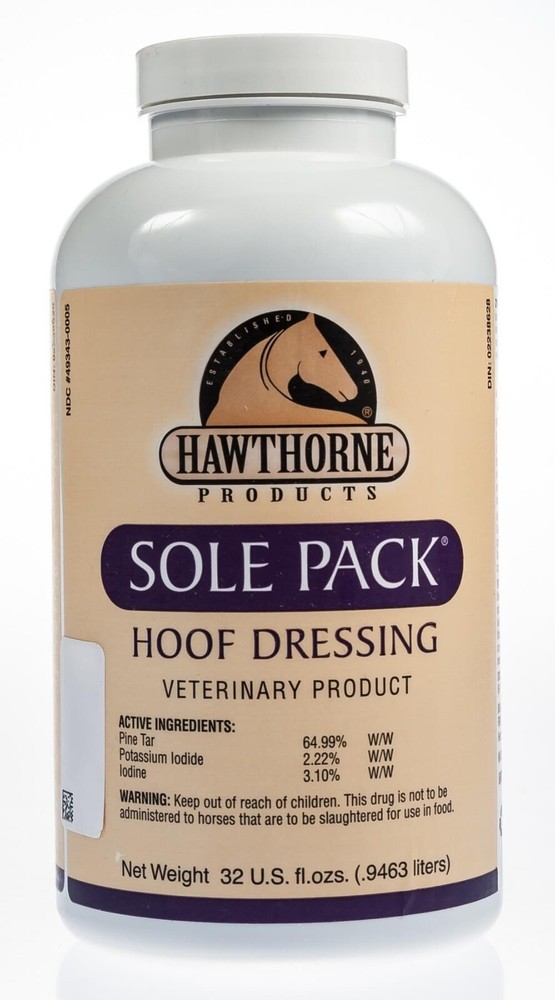 Sole Pack Medicated Liquid Hoof Dressing, 32 oz refill