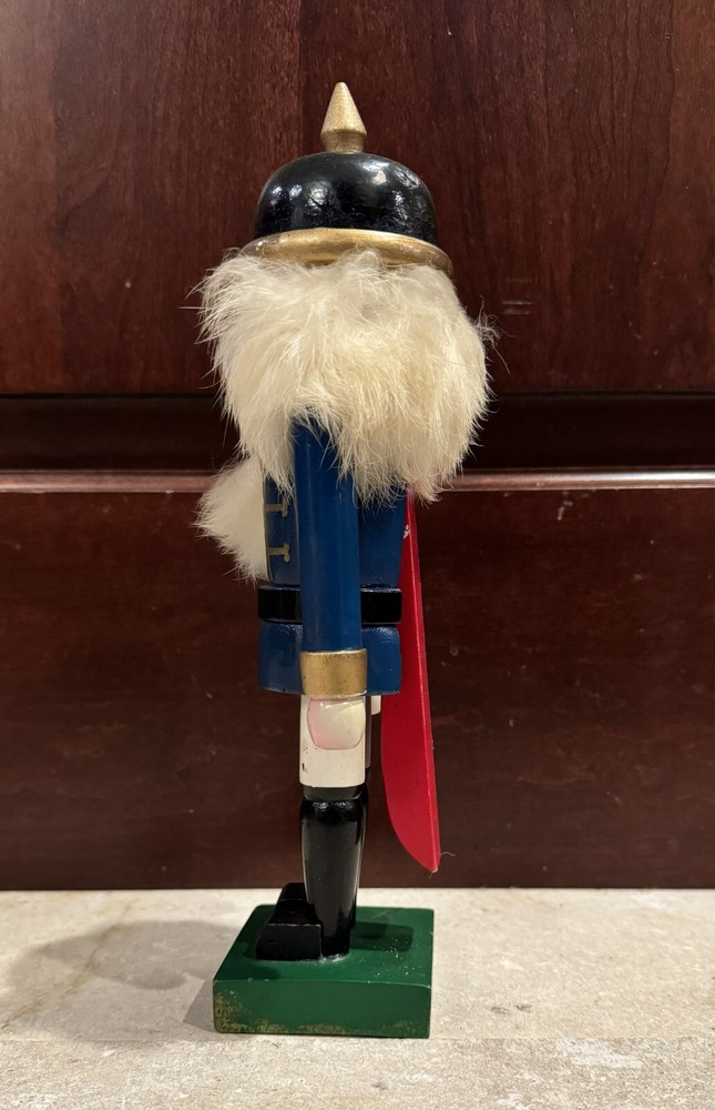 Christmas 10' Soldier Nutcracker in blue uniform