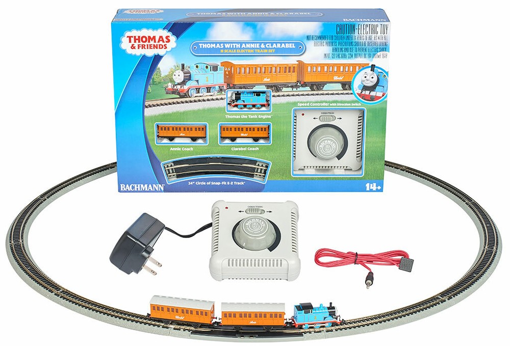 Bachmann N scale Thomas w/ Annie & Clarabel Train Set 24028 NIB NEW