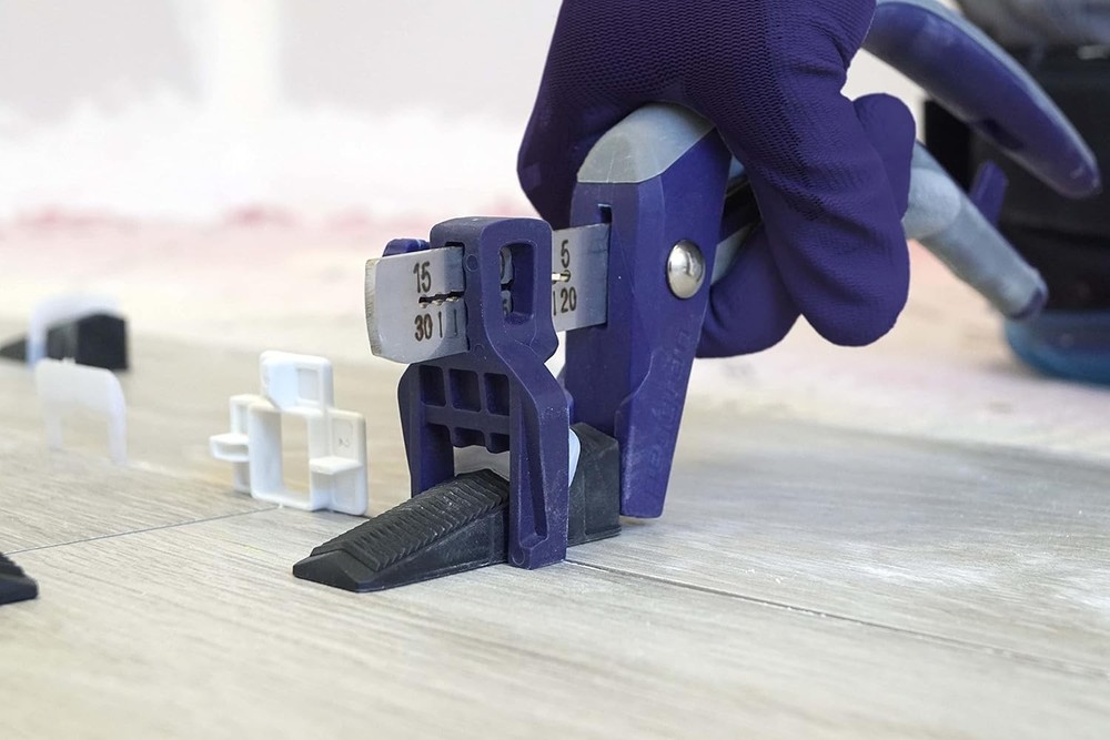 Peygran LS Compact Tile Leveling System Super KIT 1/16 (1.5MM) Includes Plier...