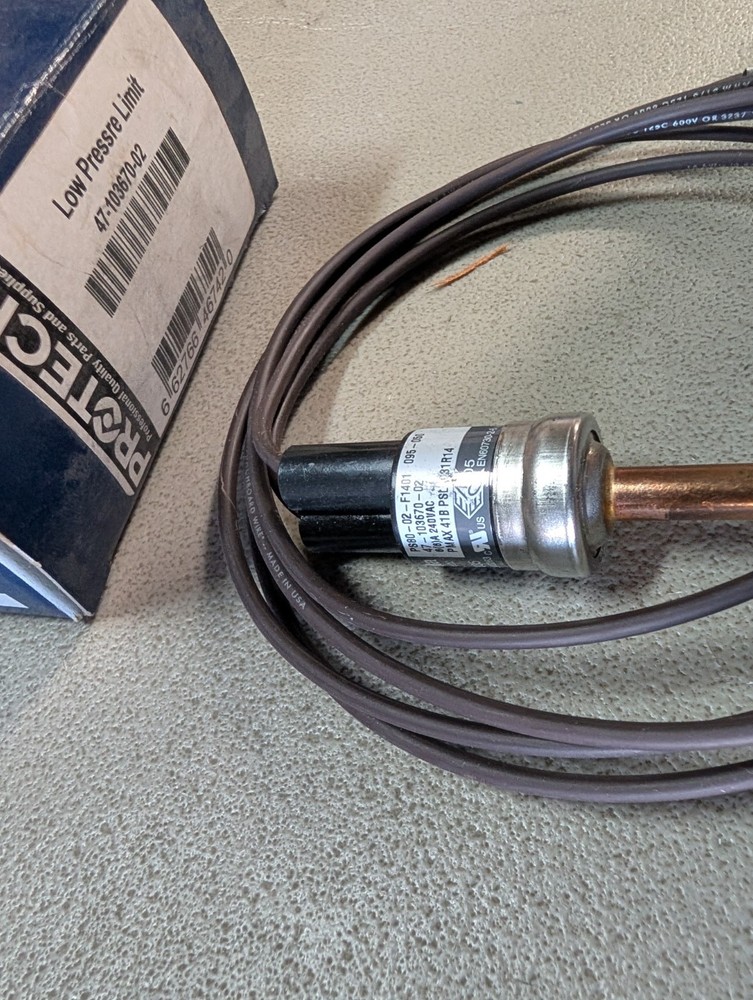RHEEM RUUD PROTECH 4710367002 LOW PRESSURE LIMIT SWITCH