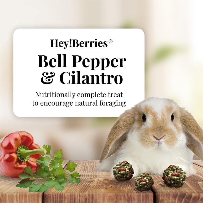 Hey!Berries for Rabbits 5 oz (Bell Pepper and Cilantro)