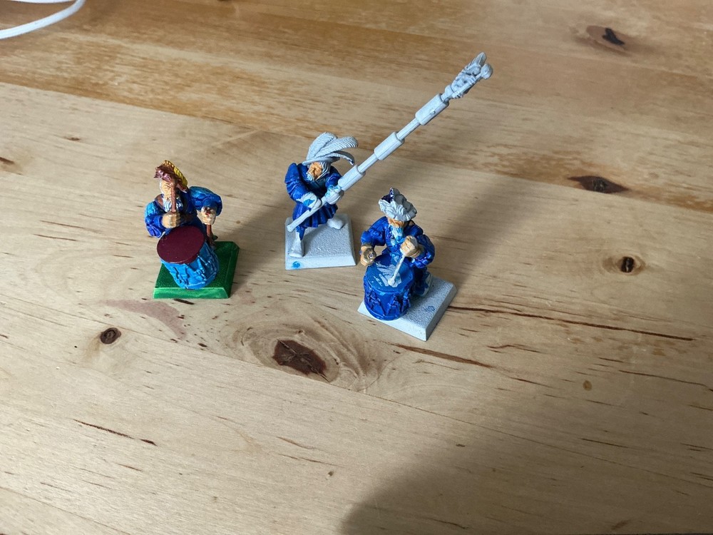 Warhammer Empire Drummers x2, Standard x1