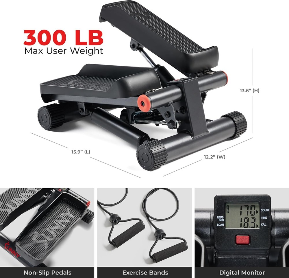 Mini Steppers for Exercise at Home, Stair Step Workout Machine
