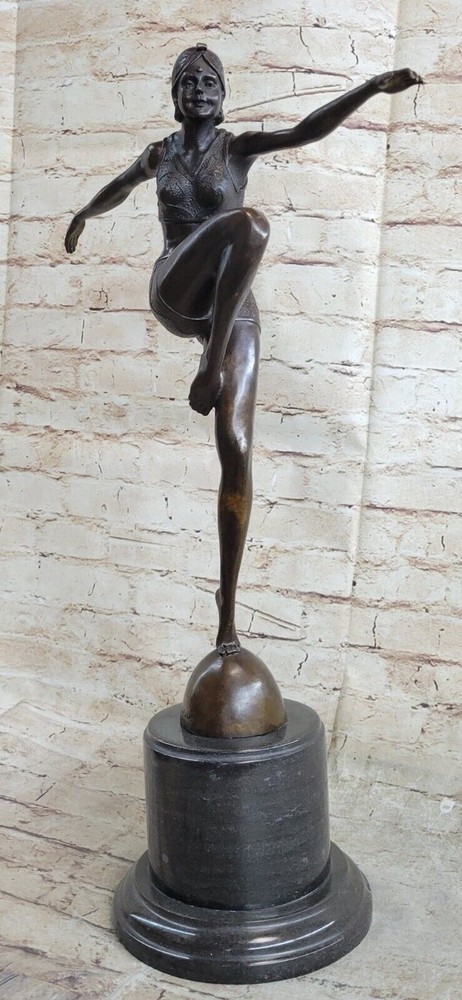 Bronze Sculpture, Hand Made Statue Abstract Modern SOLID ABSTRACT Deocrative