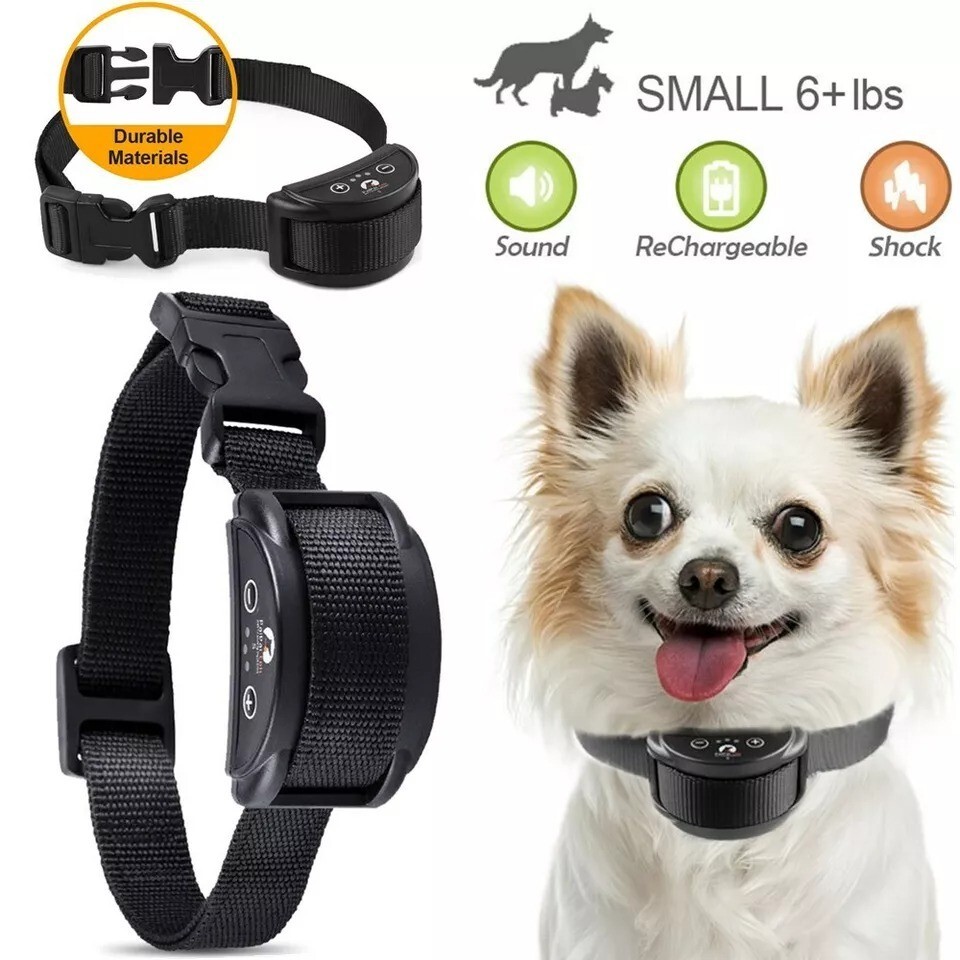 Anti Barking E-Collar No Bark Dog Training Shock Collar for Small Medium Dog