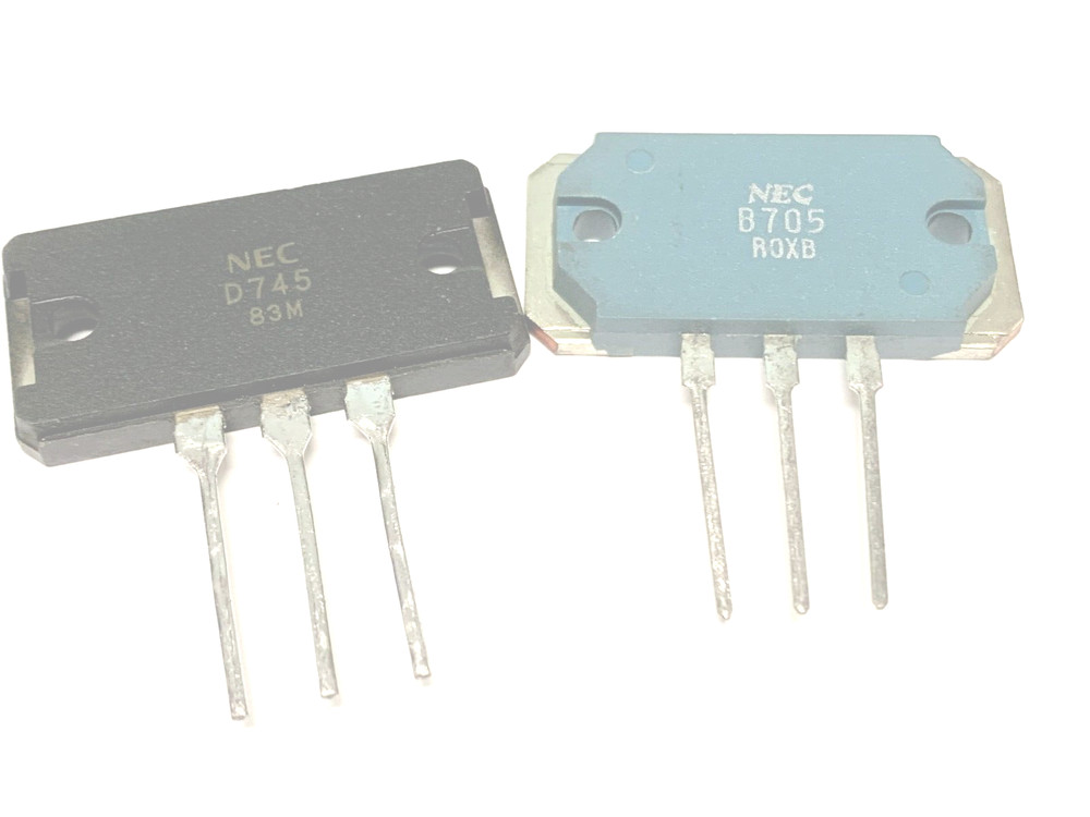 1 Pair 2SD745+ 2SB705 NEC Complementary | FREE Shipping within US