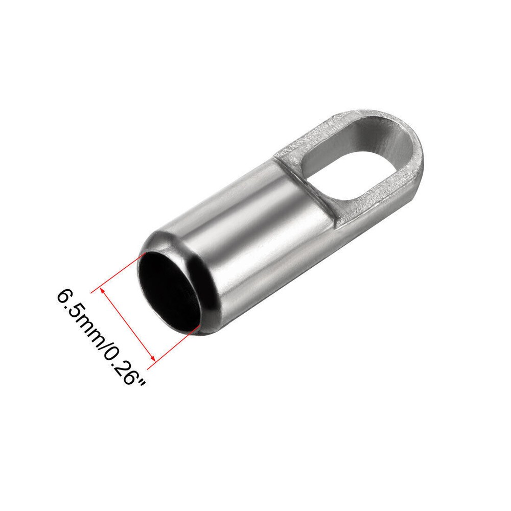 5PCS Fish Tape Replacement Leader for 6.5mm Wire Puller 26mm/1.02inch Length