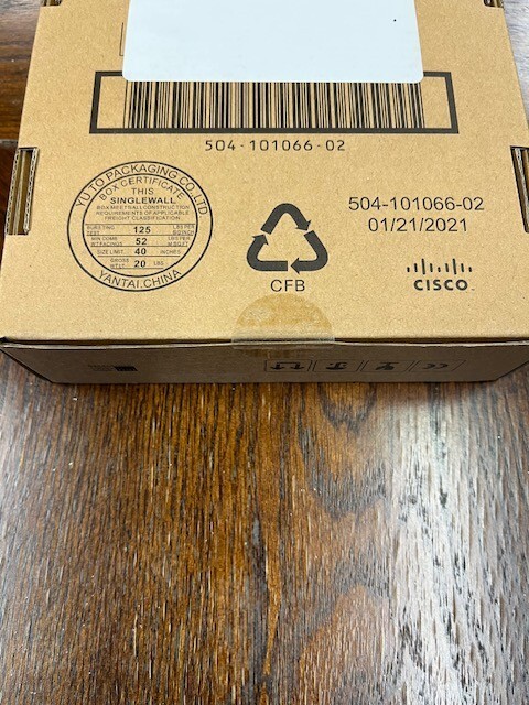 Cisco CP-HS-W-521-USB= Mono Headset - NEW!!