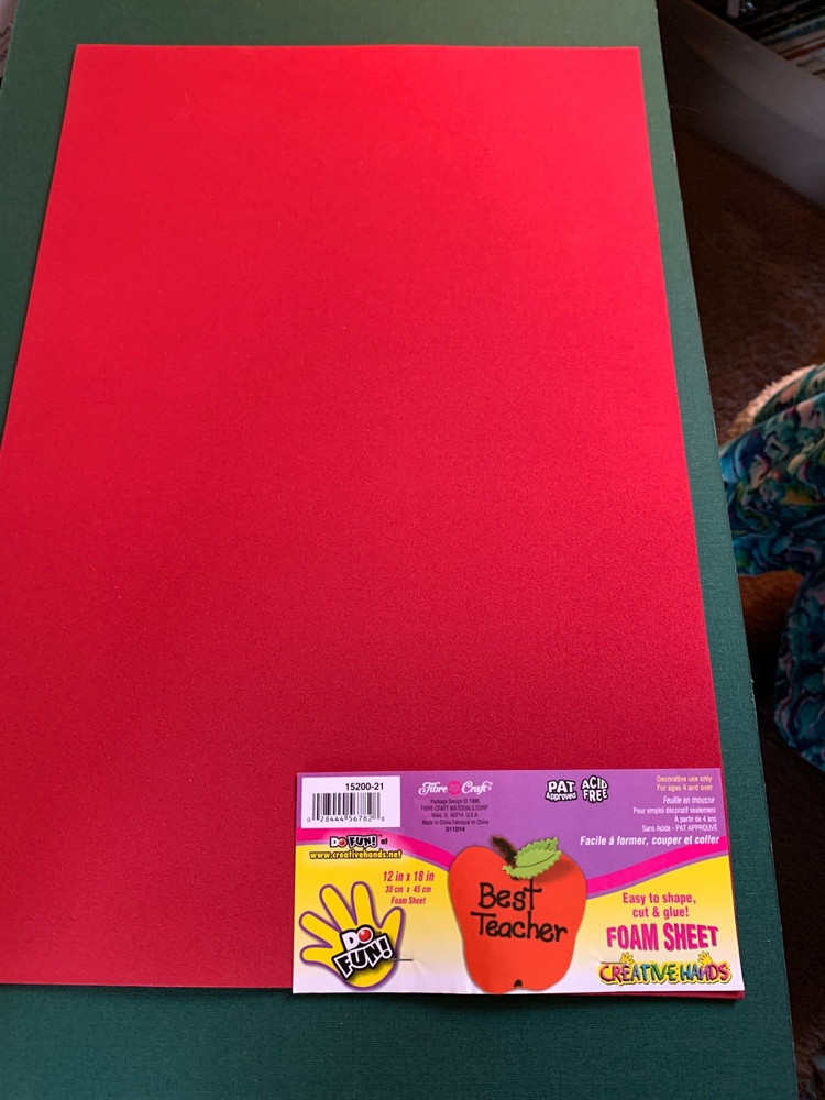 CRAFTS/ CREATIVE HANDS FOAM SHEETS/ 5 SHEETS/ NEW