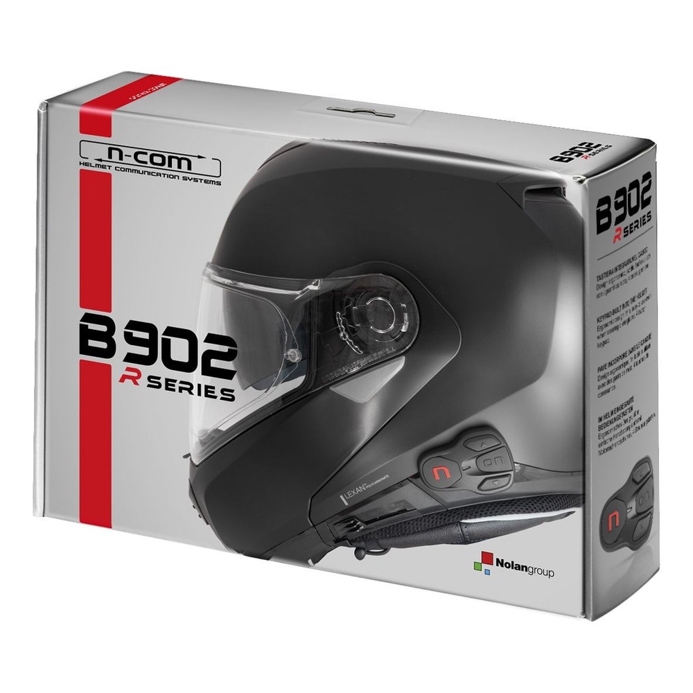 N-COM B902 R Bluetooth intercom for Nolan helmets