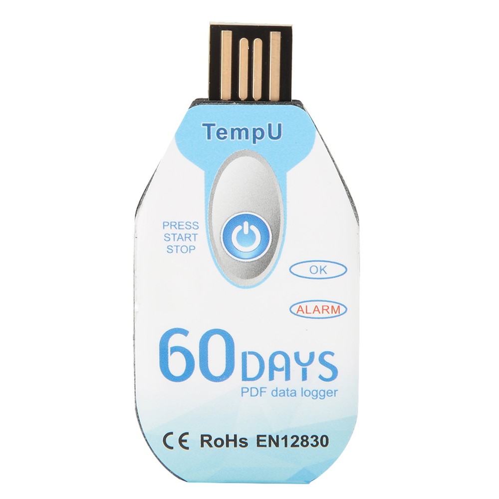 Single-Use USB Temperature Data Logger For PC Connection 10000 Points Popular