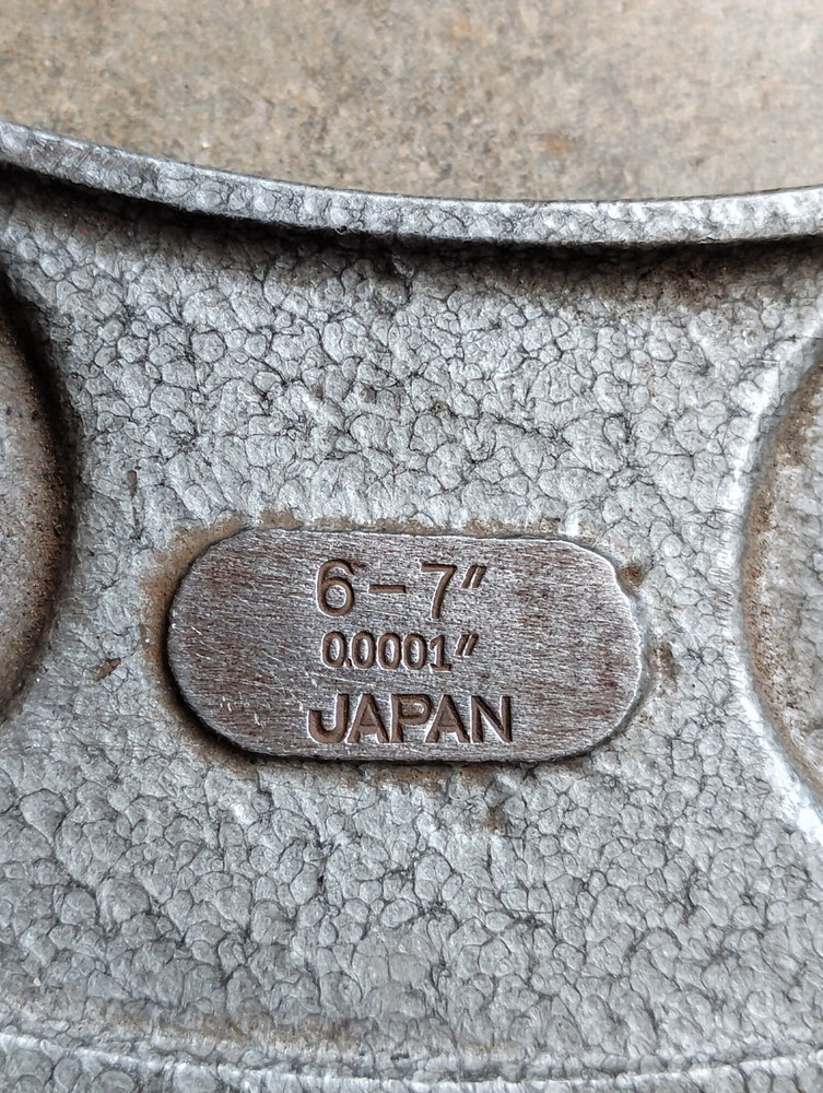 NSK Outside Micrometer 6-7 Inch Japan