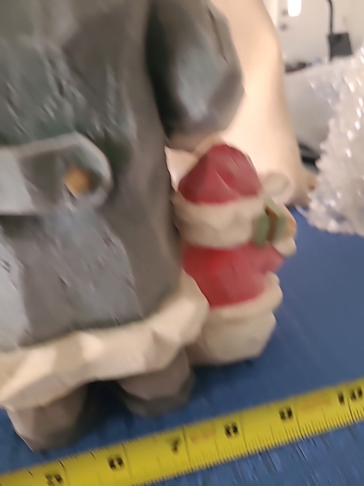VINTAGE VELVET SANTA (BIN S)