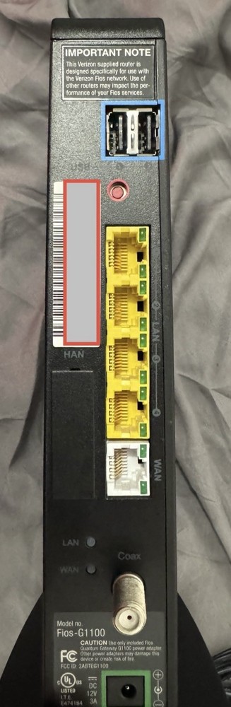 Verizon FiOS Quantum Gateway G1100