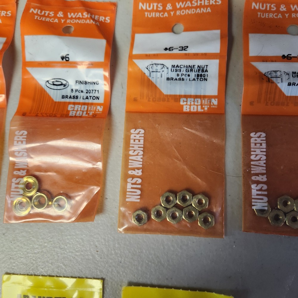 Brass Hardware - 38 Packs, Hasps, Sash Locks & more