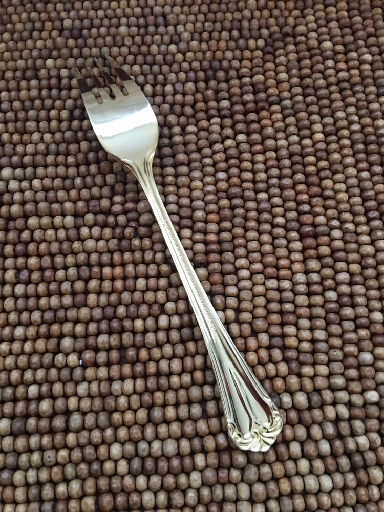 Hampton Stainless Electroplate 213 GOLD KATRINKA Dinner Fork 7.75”