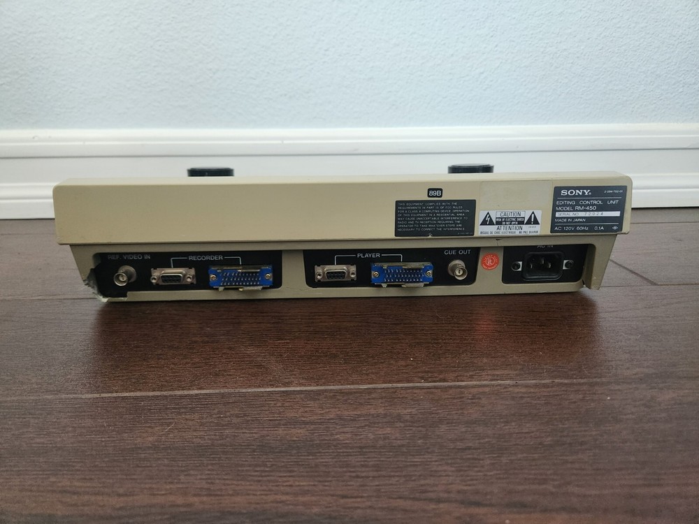 Sony RM-450 Editing Control Unit RM450 #2