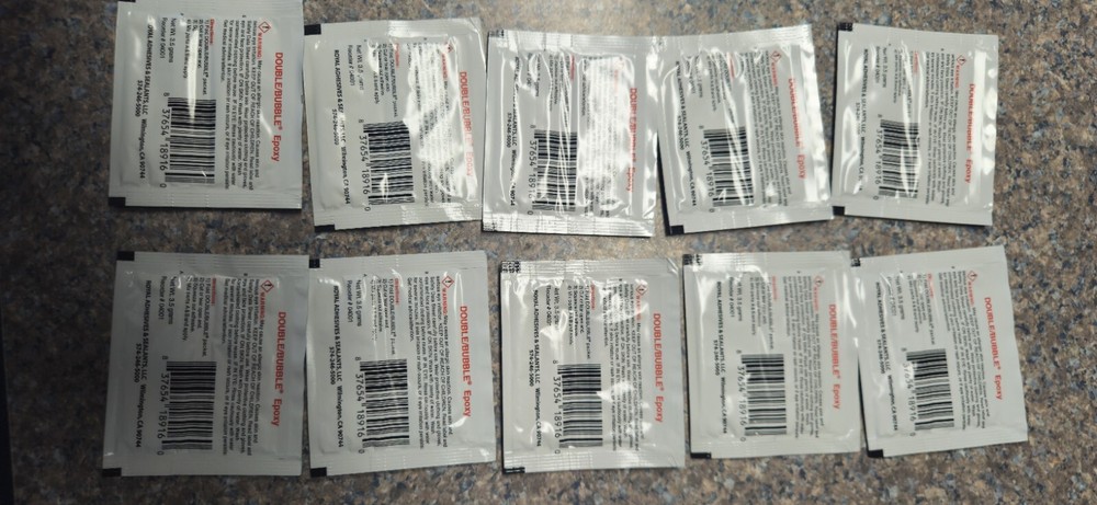Hardman DOUBLE BUBBLE Epoxy 10 Packs 3.5 Grams