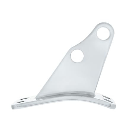 21325 Exhaust Bracket, Stainless, Angled, for Peterbilt