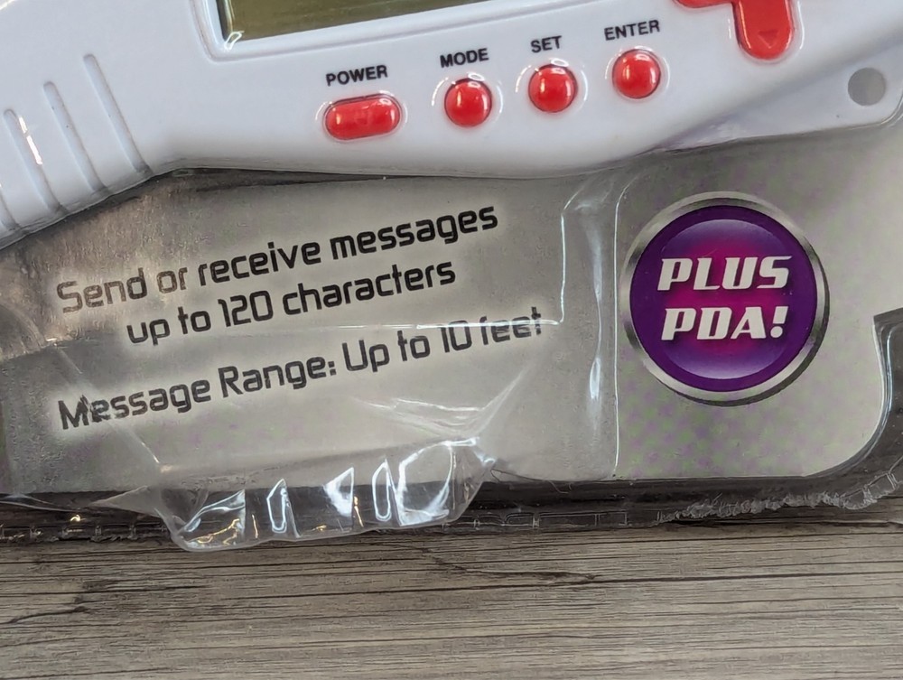 Electronic Messenger Pen PDA Text Message Clock Pen Combo 10ft Range Scholastic