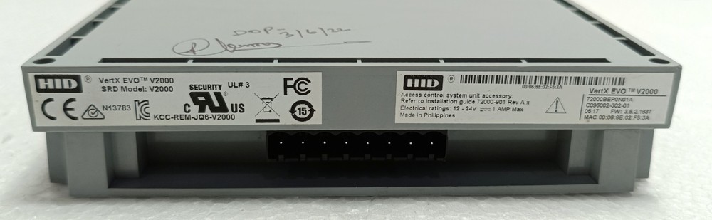 HID VertX EVO V2000 Access Control Panel 2 Reader Door Module | USED