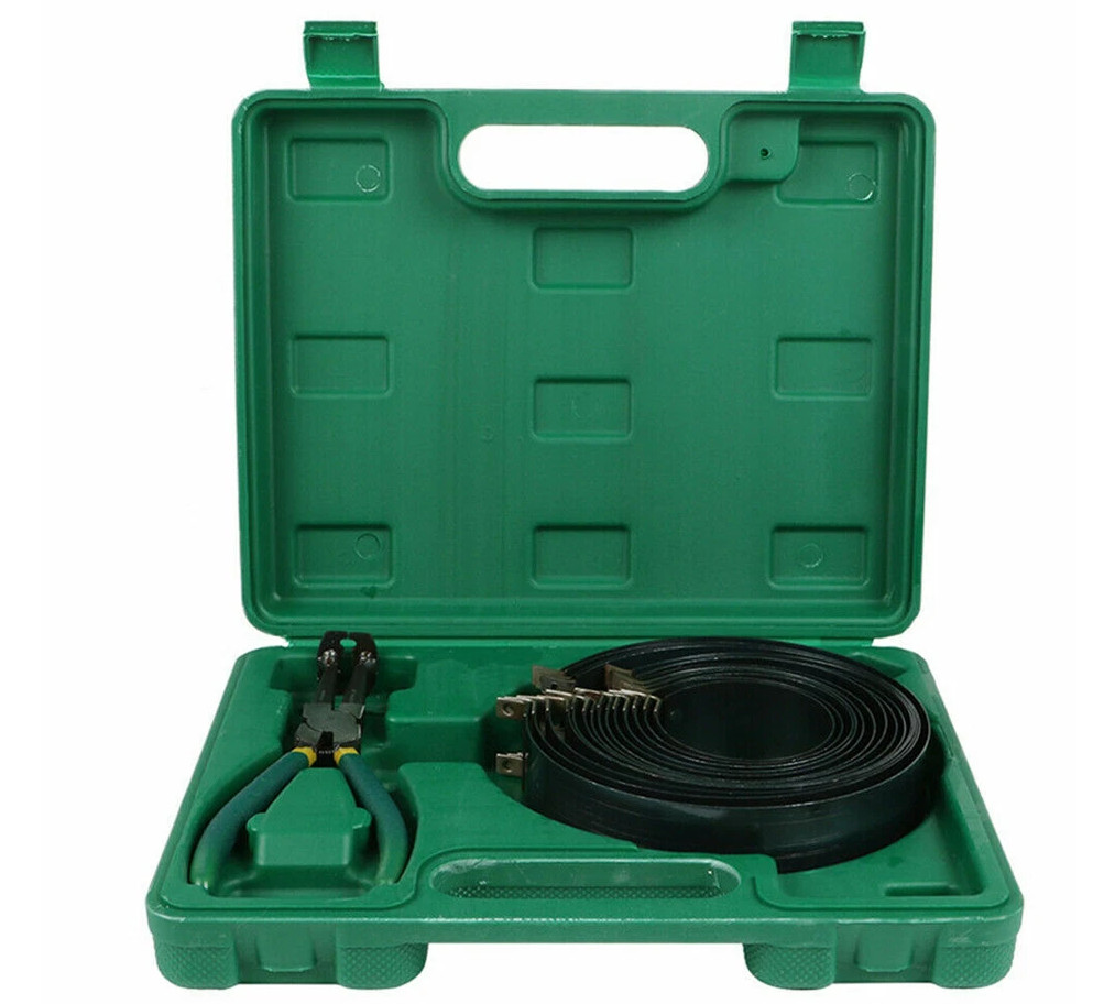 Auto Engine Piston Ring Compressor Installer 1 Pliers 14 Band Tool Kit Universal