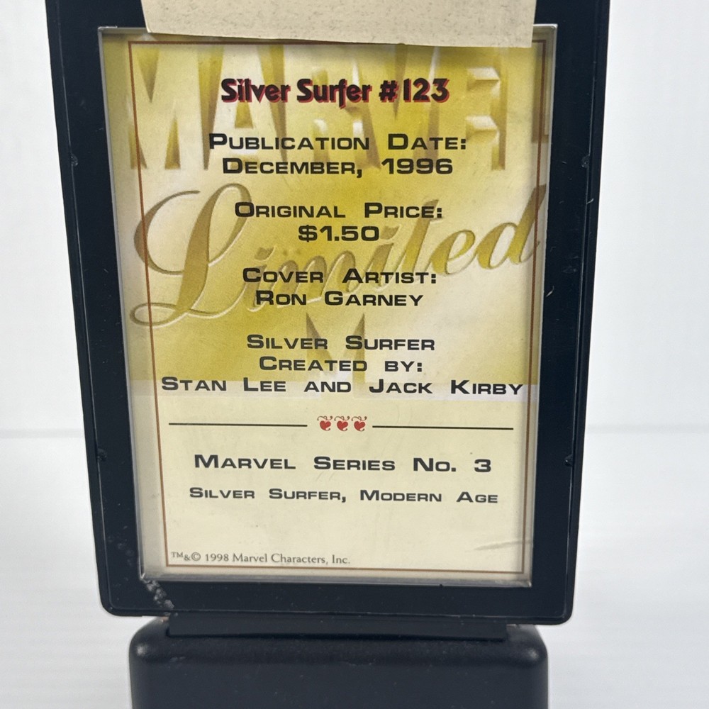 Marvel Silver Surfer 1996 Fine Pewter Statue Limited Edition