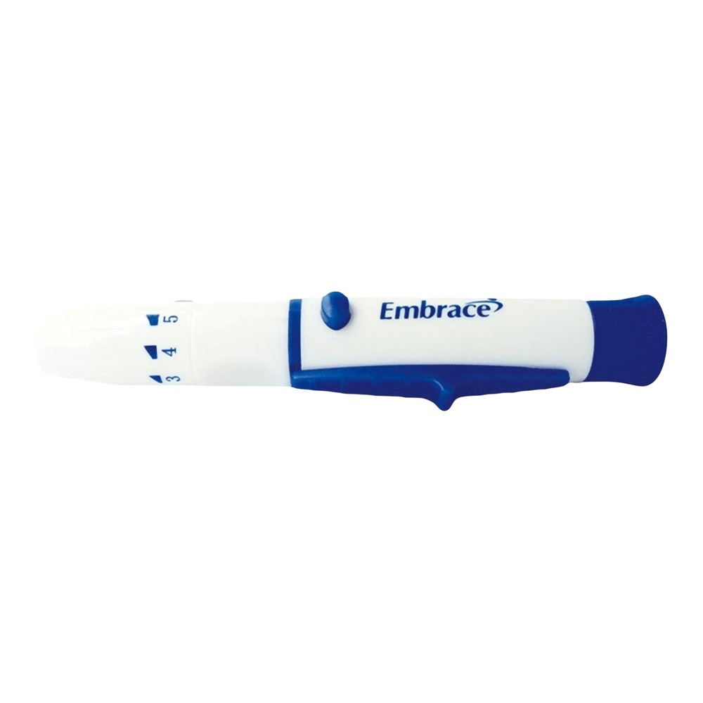 Embrace Safety Lancing Device Needle Multiple Depth Settings 1 Box(s) 1 /Box