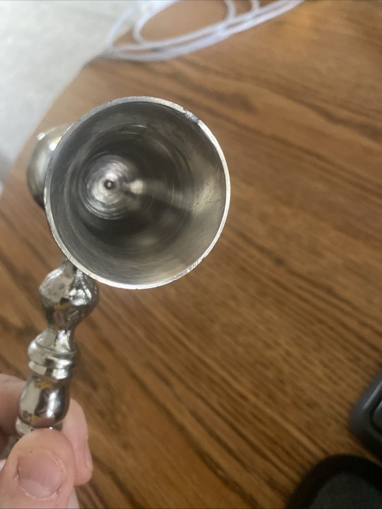 Vintage Silver Plated Double- Ended Candle Snuffer
