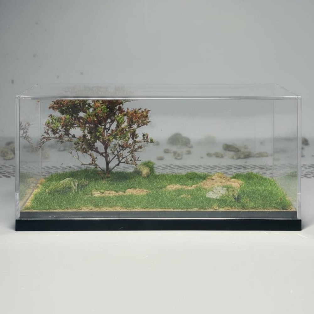 1:64 Scale Model Display Container High Clearness