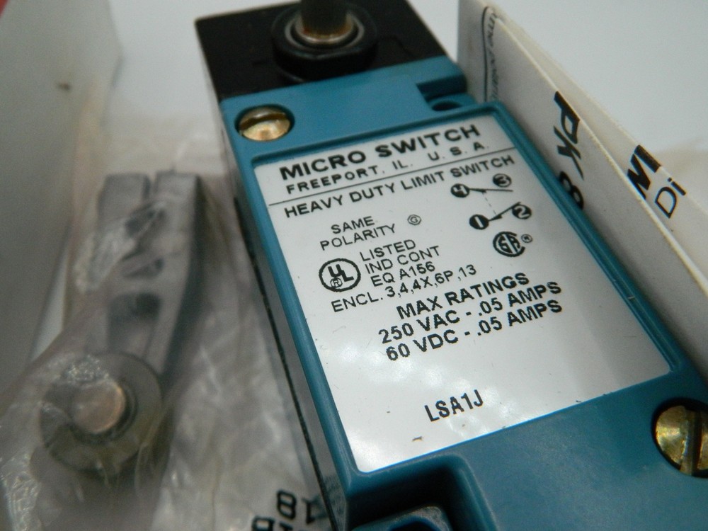 Honeywell LSA1J 9624 Heavy Duty Limit Switch Position Switch