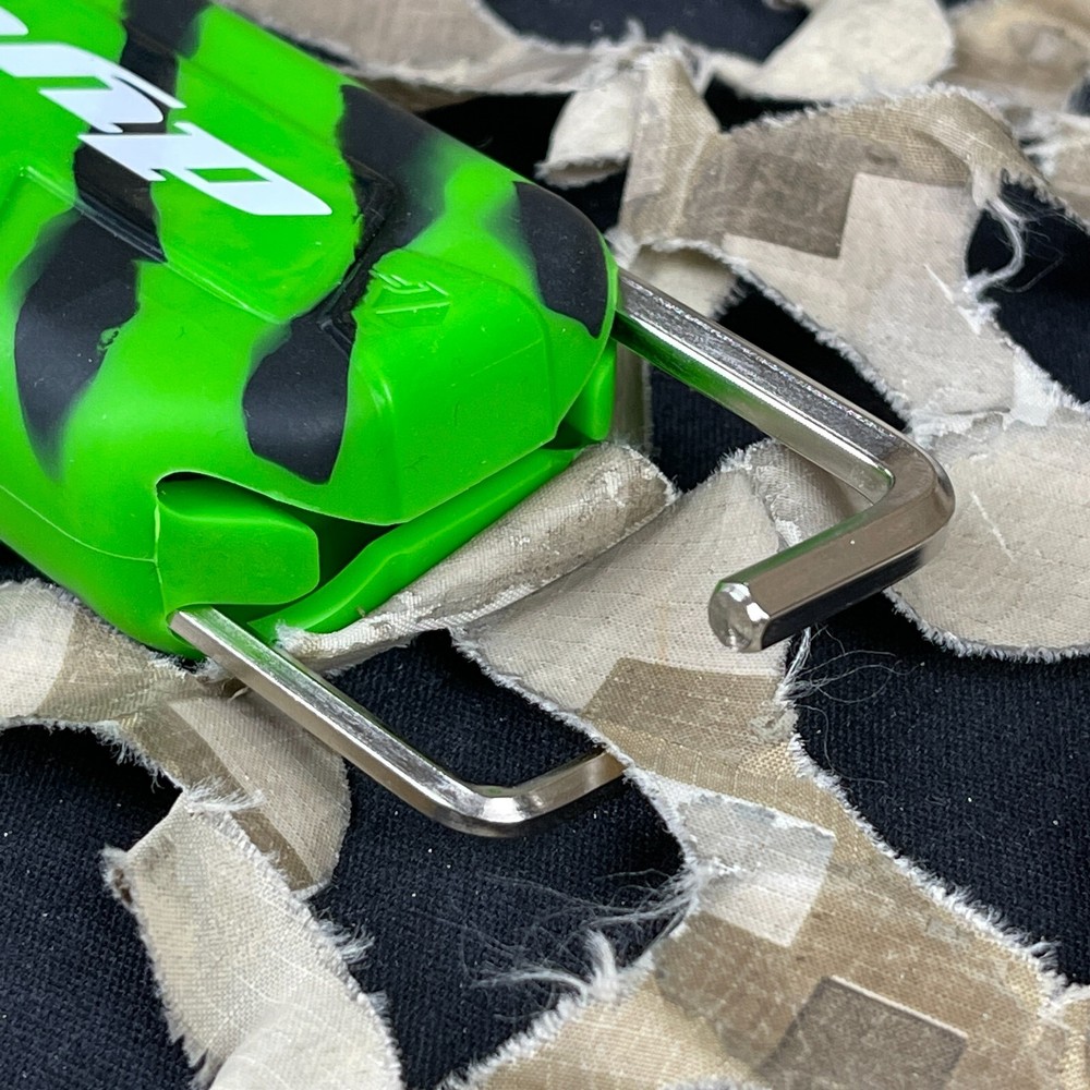 NEW Dye TWST Flex Barrel Sock - Lime/Black