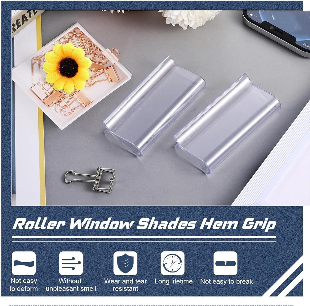 Shade for Roller Pull down Roller Shades Handle Blinds for Windows Grips Plastic