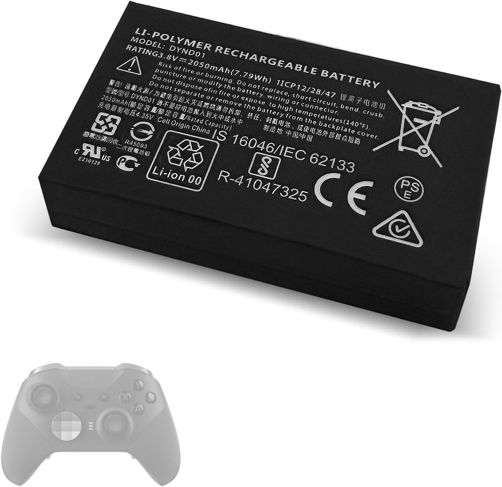Battery DYND01 For Microsoft XBOX Elite Series 2 1797 Controller