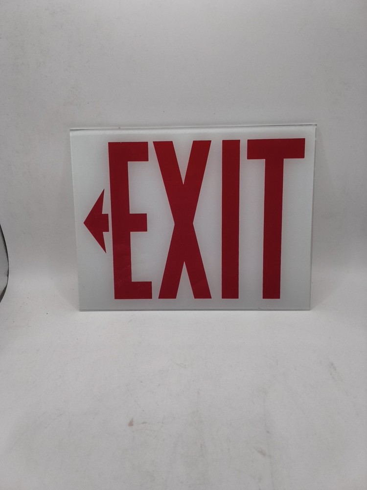 exit sign Cover Plate Only