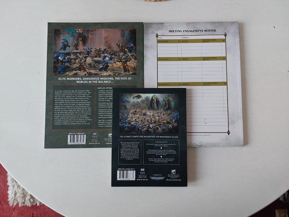 Warhammer Book Bundle Joblot x3