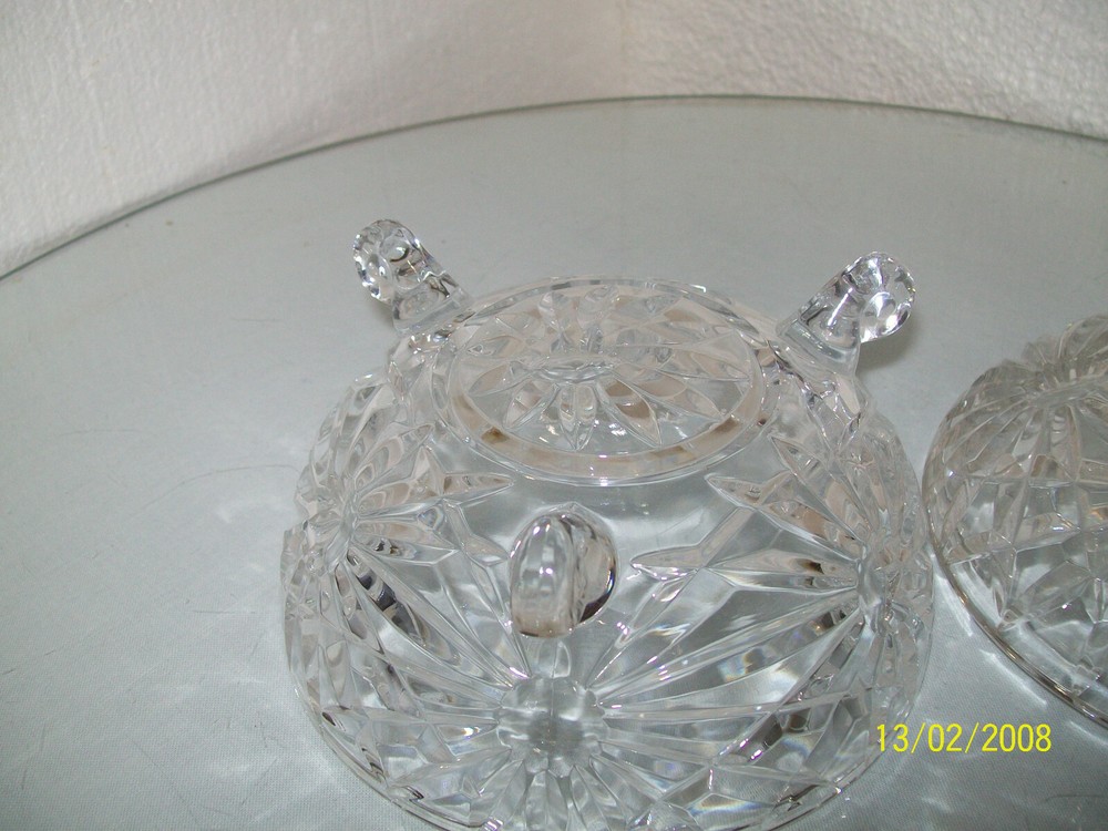 Cyrstal Clear Heavy Lidded Candy