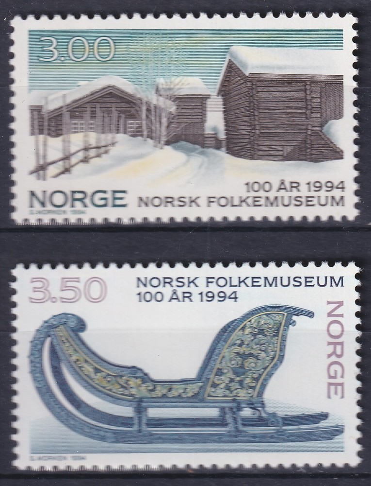NORWAY . 1994 Norwegian Folk Museum . Mint Never Hinged